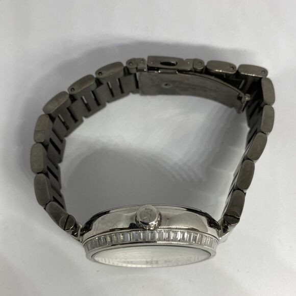 Michael Kors MK5866 Women Silver Stainless Steel Analog Dial Quartz Watch BQ609 - Picture 8 of 12